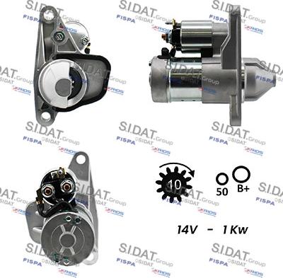 Fispa S12HT0366A2 - Стартер autospares.lv