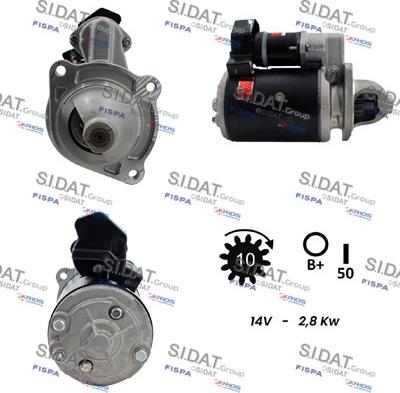 Fispa S12LU0154 - Стартер autospares.lv