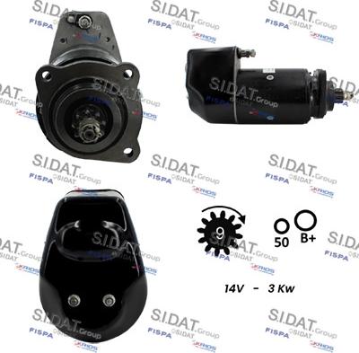 Fispa S12LU0874 - Стартер autospares.lv