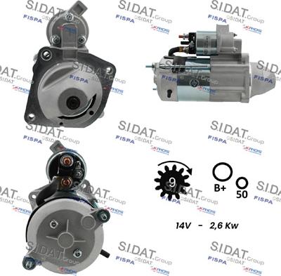 Fispa S12MA0146 - Стартер autospares.lv