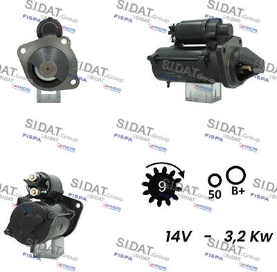 Fispa S12ML0664A2 - Стартер autospares.lv