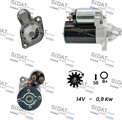 Fispa S12VA0554 - Стартер autospares.lv