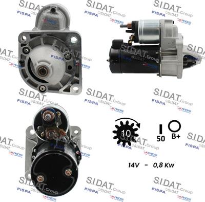 Fispa S12VA0044 - Стартер autospares.lv