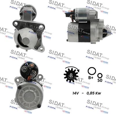 Fispa S12VA0061 - Стартер autospares.lv