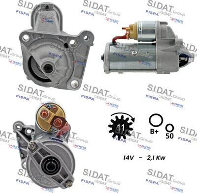 Fispa S12VA0062 - Стартер autospares.lv