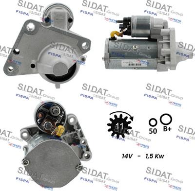 Fispa S12VA0014 - Стартер autospares.lv