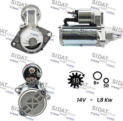 Fispa S12VA0084A2 - Стартер autospares.lv