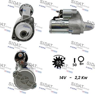 Fispa S12VA0314 - Стартер autospares.lv