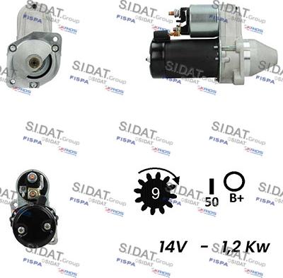 Fispa S12VA0236 - Стартер autospares.lv