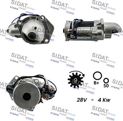 Fispa S24BH0061 - Стартер autospares.lv