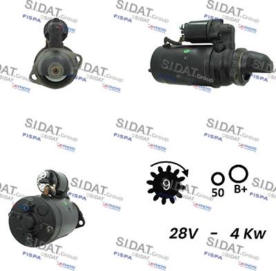 Fispa S24BH0035A2 - Стартер autospares.lv