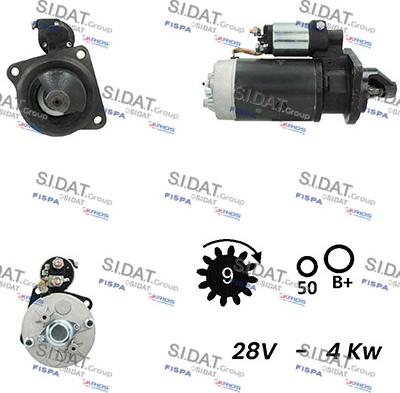 Fispa S24BH0036A2 - Стартер autospares.lv