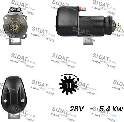 Fispa S24BH0024A2 - Стартер autospares.lv