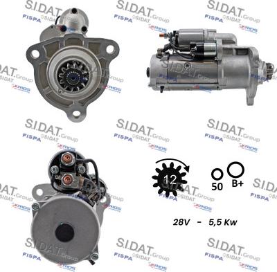 Fispa S24BH0123A2 - Стартер autospares.lv