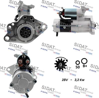 Fispa S24MH0159A2 - Стартер autospares.lv