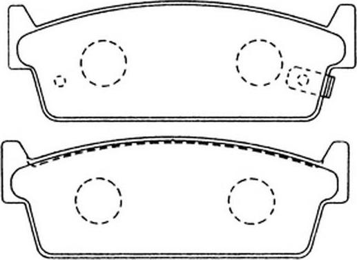 BENDIX 572153 - Тормозные колодки, дисковые, комплект autospares.lv