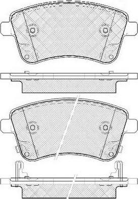 FIT FP0005 - Тормозные колодки, дисковые, комплект autospares.lv