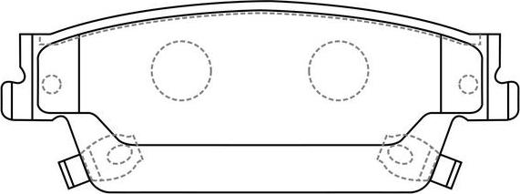 FIT FP1020 - Тормозные колодки, дисковые, комплект autospares.lv