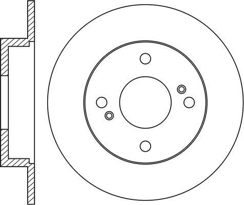 FIT FR0945 - Тормозной диск autospares.lv