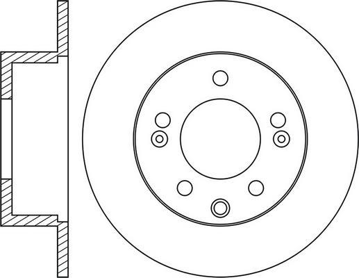 FIT FR0919 - Тормозной диск autospares.lv