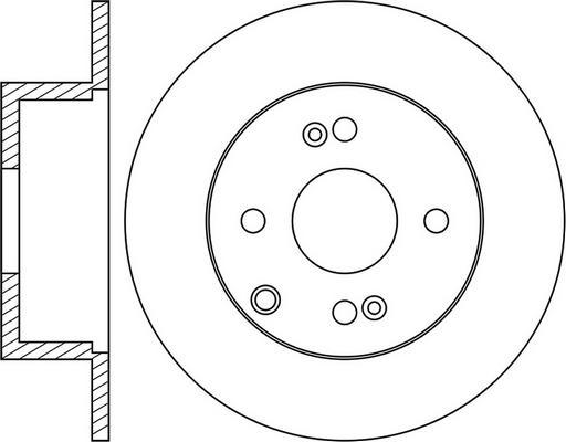 FIT FR0911 - Тормозной диск autospares.lv