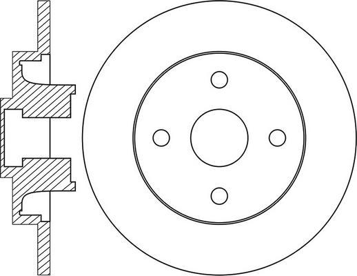 FIT FR0983H - Тормозной диск autospares.lv