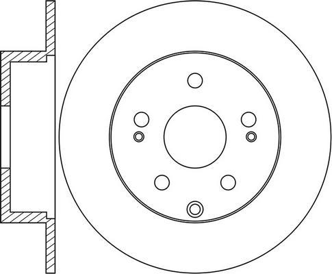 FIT FR0939 - Тормозной диск autospares.lv