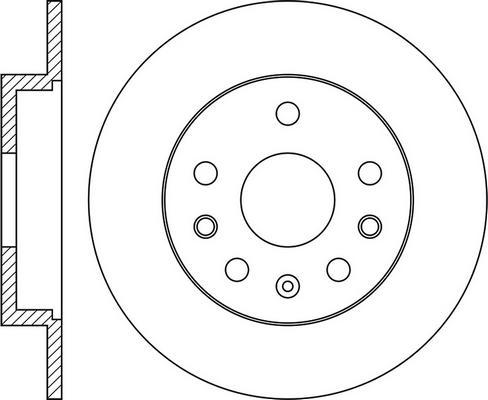 FIT FR0929 - Тормозной диск autospares.lv