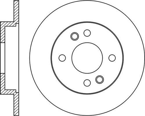 NK D203518 - Тормозной диск autospares.lv