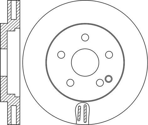 FIT FR0923VSET - Тормозной диск autospares.lv