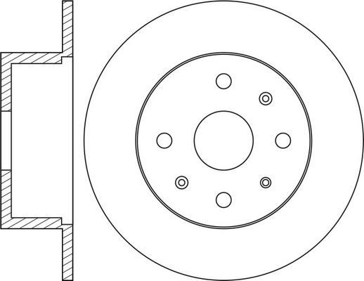 FIT FR0403 - Тормозной диск autospares.lv