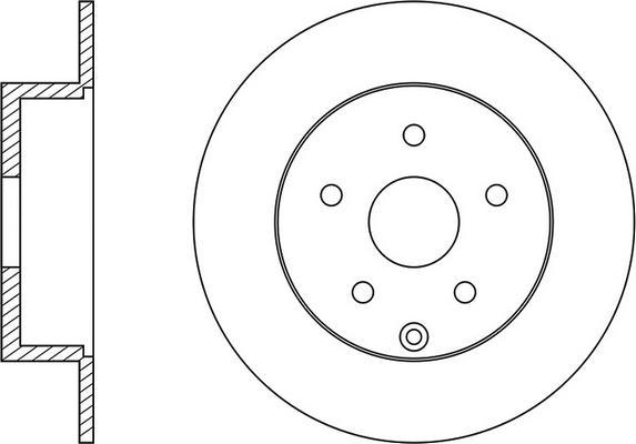 FIT FR0546 - Тормозной диск autospares.lv