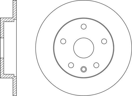 FIT FR0696 - Тормозной диск autospares.lv