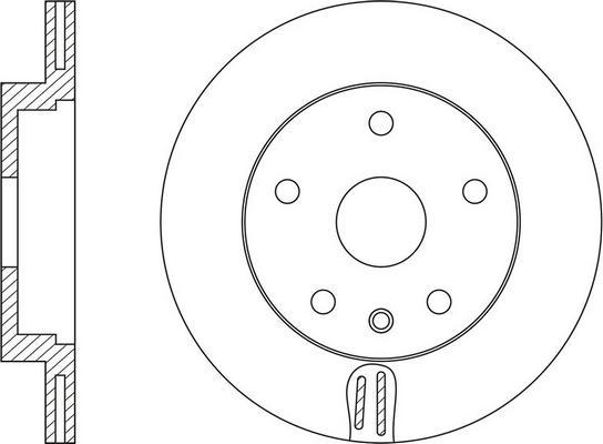 FIT FR0644V - Тормозной диск autospares.lv