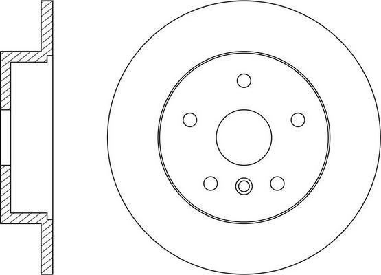 FIT FR0645 - Тормозной диск autospares.lv