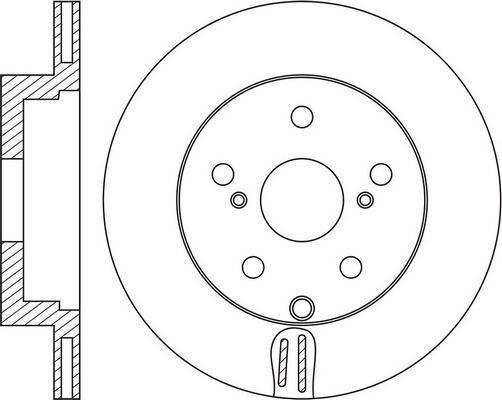 FIT FR0648 - Тормозной диск autospares.lv