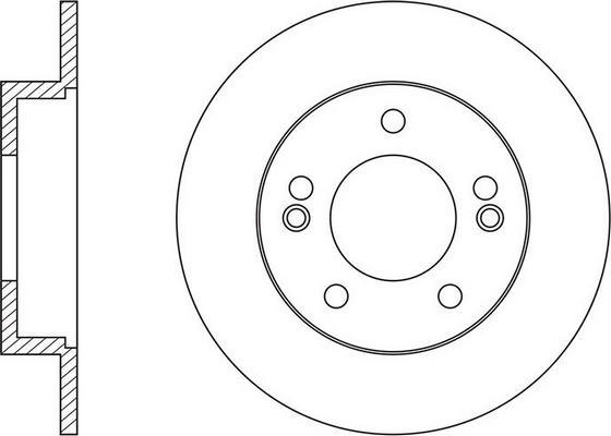 FIT FR0655 - Тормозной диск autospares.lv