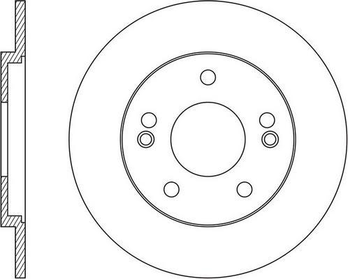 FIT FR0660 - Тормозной диск autospares.lv