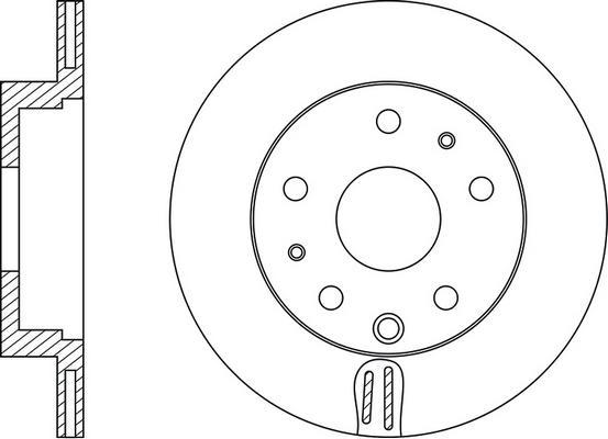 Triscan 8120 50172 - Тормозной диск autospares.lv