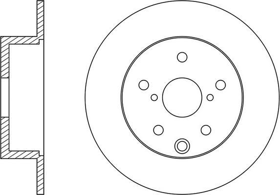 FIT FR0635 - Тормозной диск autospares.lv