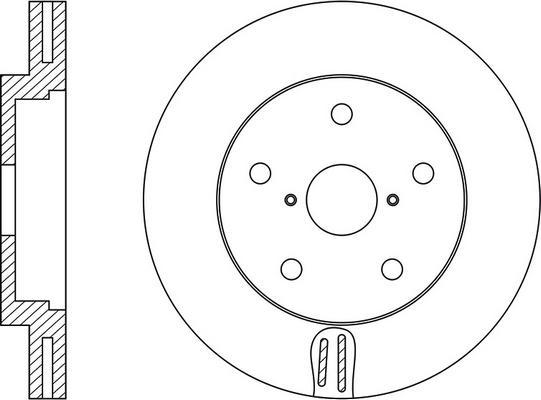 CAR 0 986 478 977 - Тормозной диск autospares.lv