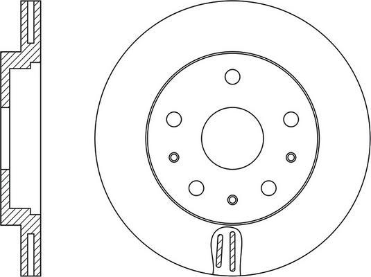 Ashika 60-03-351 - Тормозной диск autospares.lv