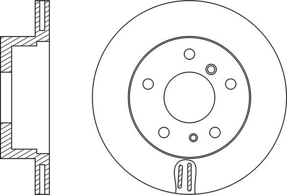 CAR 201519 - Тормозной диск autospares.lv