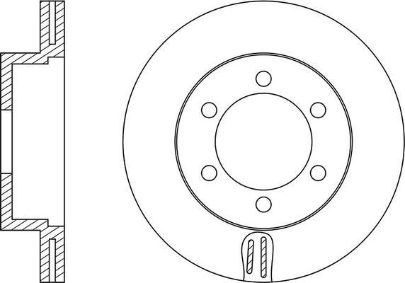 HELLA 8DD 355 105-431 - Тормозной диск autospares.lv