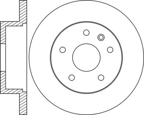 FIT FR0163 - Тормозной диск autospares.lv