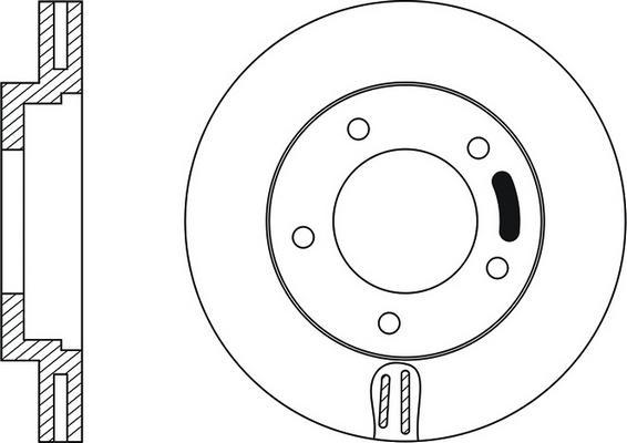 ATE 24.0125-0118.1 - Тормозной диск autospares.lv