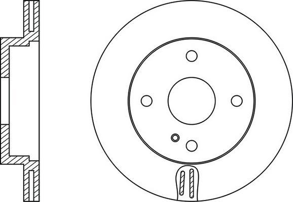 Kawe 6386 10 - Тормозной диск autospares.lv