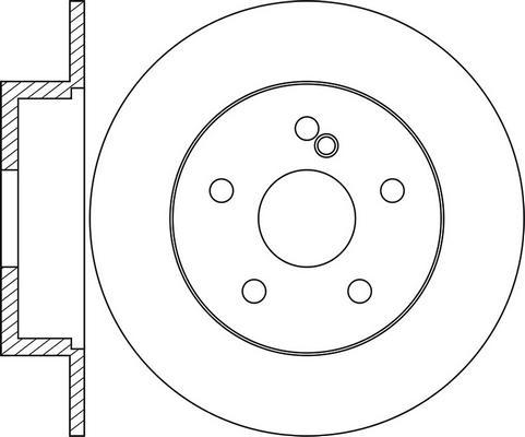 Omnicraft 2143300 - Тормозной диск autospares.lv