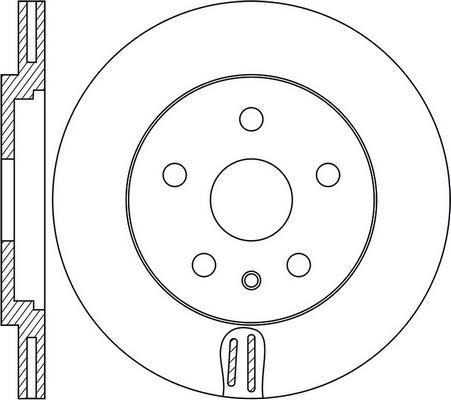 FIT FR0866V - Тормозной диск autospares.lv