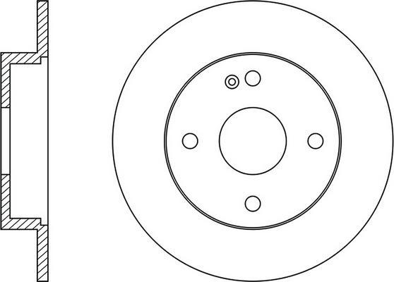 FIT FR0212 - Тормозной диск autospares.lv